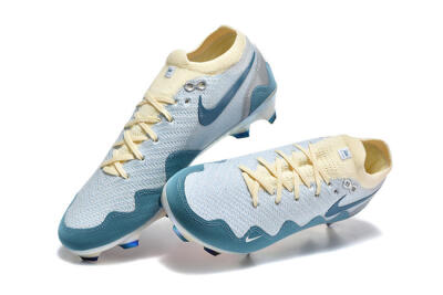 Patta x Nike Air Zoom Mercurial Vapor 16 Elite FG Firm Ground Soccer Cleats - Blue/Sky Blue/Frost White