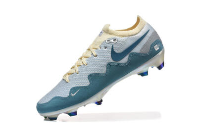 Patta x Nike Air Zoom Mercurial Vapor 16 Elite FG Firm Ground Soccer Cleats - Blue/Sky Blue/Frost White