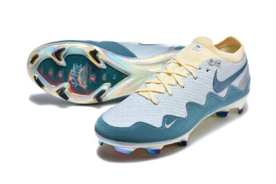 Patta x Nike Air Zoom Mercurial Vapor 16 Elite FG Firm Ground Soccer Cleats - Blue/Sky Blue/Frost White