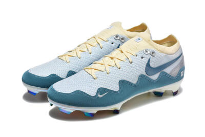 Patta x Nike Air Zoom Mercurial Vapor 16 Elite FG Firm Ground Soccer Cleats - Blue/Sky Blue/Frost White