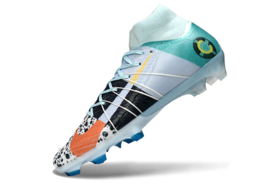 Nike Air Zoom Mercurial Superfly 10 Elite FG Firm Ground Soccer Cleats - Blue/Red/Black