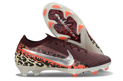 Nike Air Zoom Mercurial Vapor 16 Elite FG Firm Ground Soccer Cleats - Burgundy/Crimson Burst/Black Camo