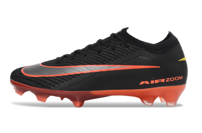 Nike Air Zoom Mercurial Vapor 16 Elite FG Firm Ground Soccer Cleats - Black/Electric Orange/Neon Green