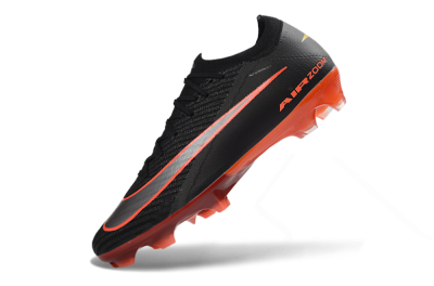 Nike Air Zoom Mercurial Vapor 16 Elite FG Firm Ground Soccer Cleats - Black/Electric Orange/Neon Green