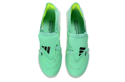 Adidas Predator 26 Elite Fold-Over Tongue FG Firm Ground Soccer Cleats - Aqua/Mint Green/Fluorescent Yellow