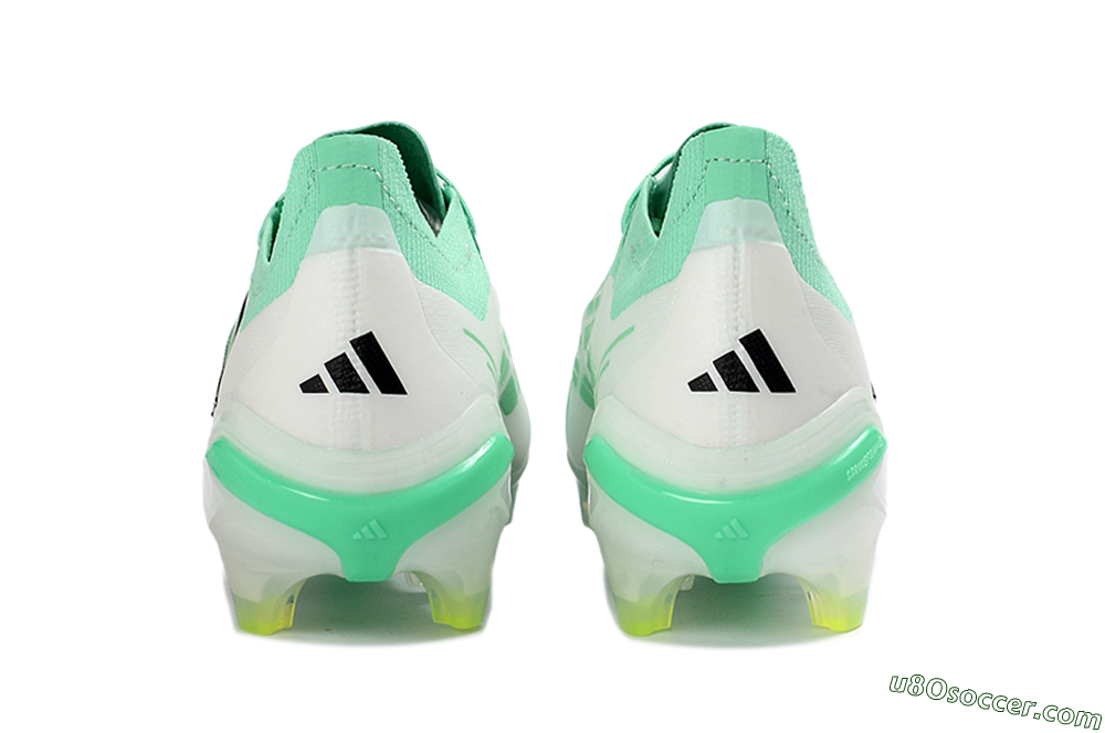Adidas Predator 26 Elite FG Firm Ground Soccer Cleats - Aqua/Lime Green/Black 5