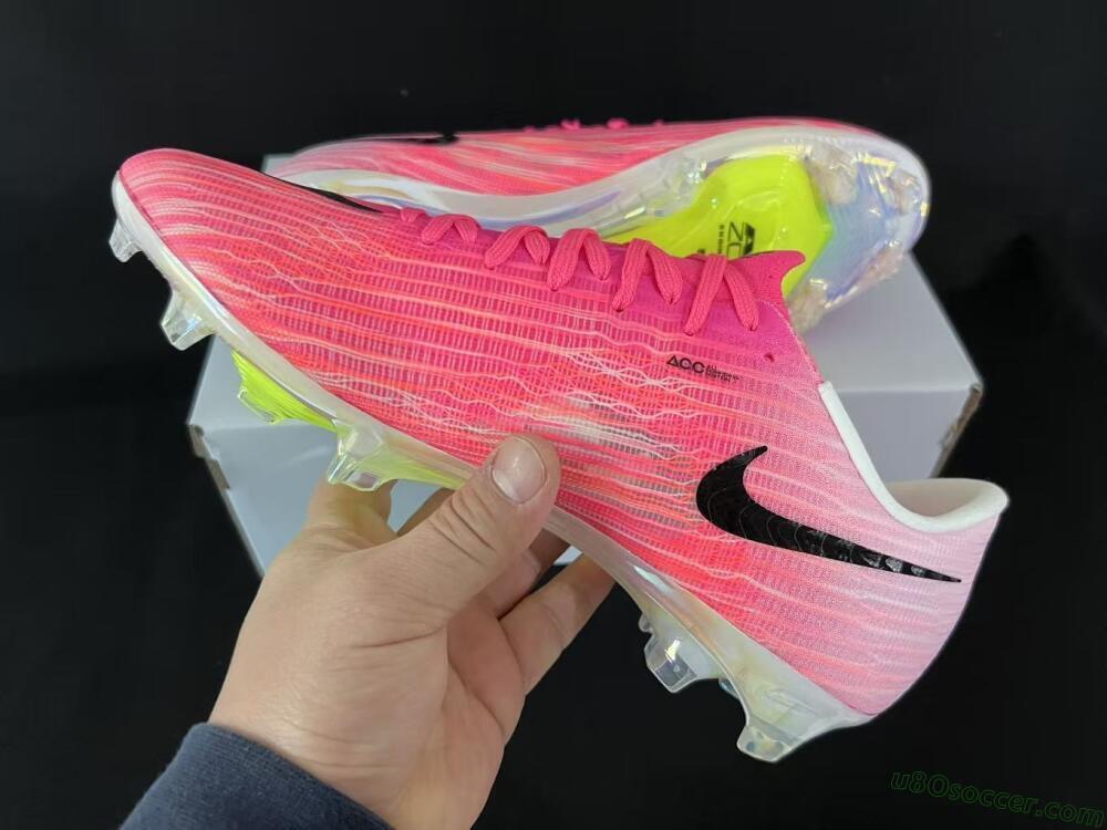 Nike Air Zoom Mercurial Superfly 11 FG Firm Ground Soccer Cleats - Pink/Vibrant Pink/Black