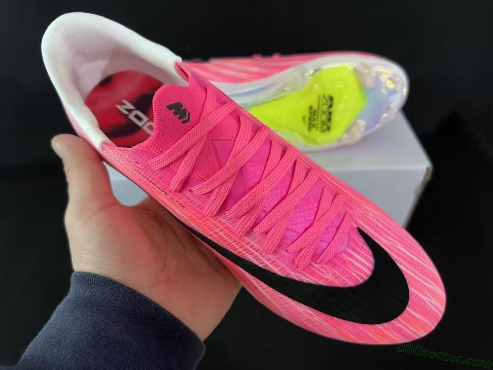Nike Air Zoom Mercurial Superfly 11 FG Firm Ground Soccer Cleats - Pink/Vibrant Pink/Black