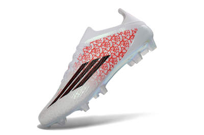 Adidas F50 Elite FG Firm Ground Soccer Cleats - White/Rose Pink/Black