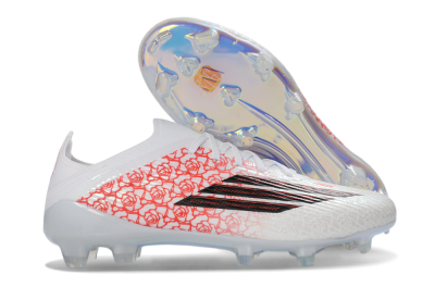 Adidas F50 Elite FG Firm Ground Soccer Cleats - White/Rose Pink/Black