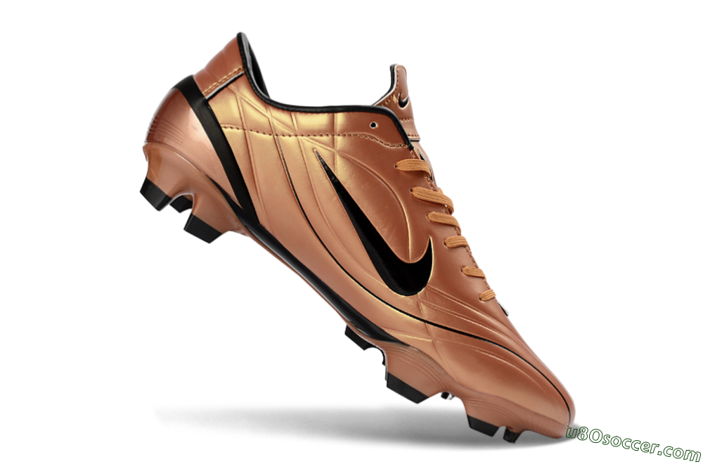 Nike Mercurial Vapor R9 FG Firm Ground Soccer Cleats - Copper/Black/Metallic Copper 4