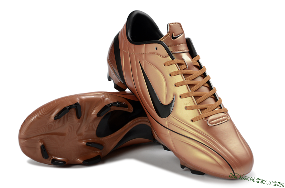 Nike Mercurial Vapor R9 FG Firm Ground Soccer Cleats - Copper/Black/Metallic Copper 3