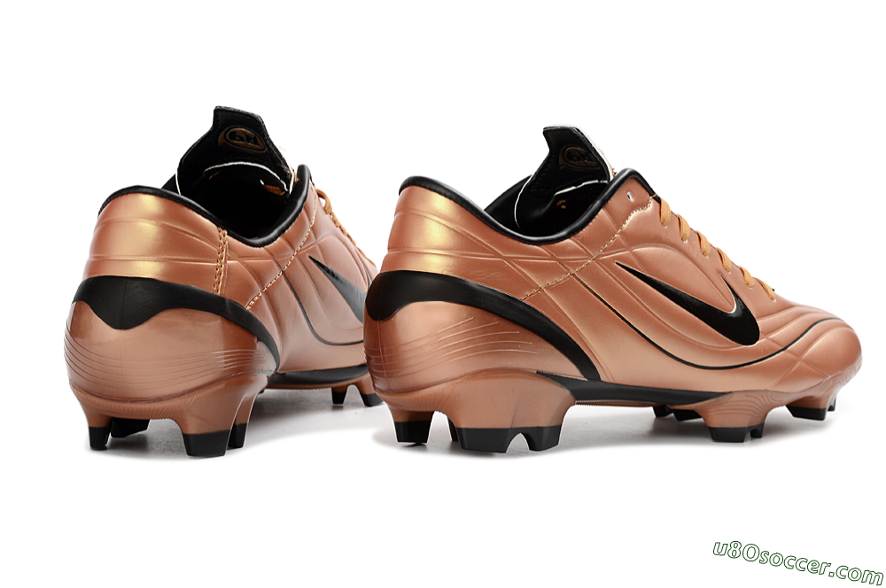 Nike Mercurial Vapor R9 FG Firm Ground Soccer Cleats - Copper/Black/Metallic Copper 6