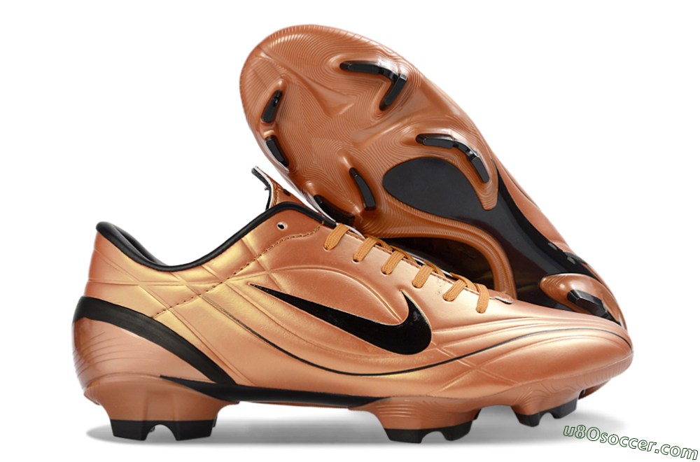 Nike Mercurial Vapor R9 FG Firm Ground Soccer Cleats - Copper/Black/Metallic Copper 1