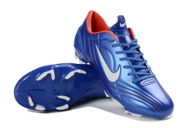 Nike Mercurial Vapor R9 FG Firm Ground Soccer Cleats - Blue/Crimson Red/White