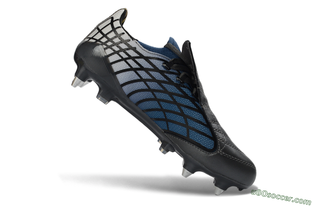 Adidas F50 Spider Elite SG Soft Ground Soccer Cleats - Blue/Night Sky/Golden Accent 4