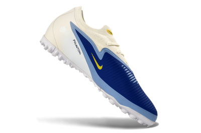 Nike Phantom 6 Elite Low TF Artificial Turf Soccer Shoes - Blue/Light Blue/Dark Blue