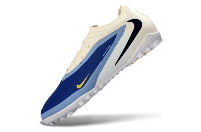 Nike Phantom 6 Elite Low TF Artificial Turf Soccer Shoes - Blue/Light Blue/Dark Blue