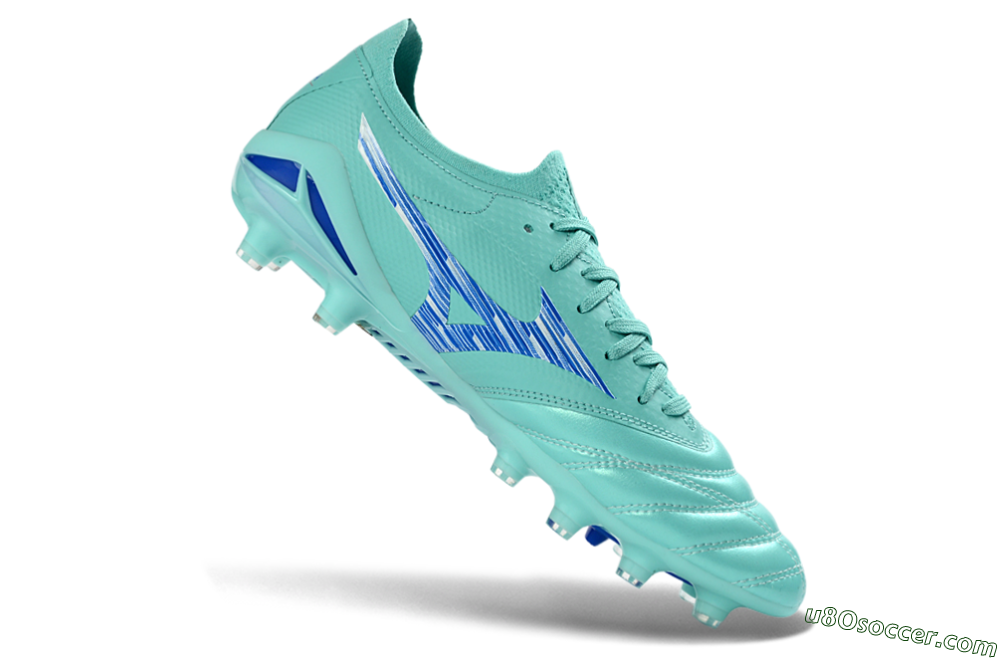 Mizuno Morelia Neo 4 FG Firm Ground Soccer Cleats - Aqua/Ocean Blue/Turquoise Splash 4