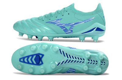 Mizuno Morelia Neo 4 FG Firm Ground Soccer Cleats - Aqua/Ocean Blue/Turquoise Splash