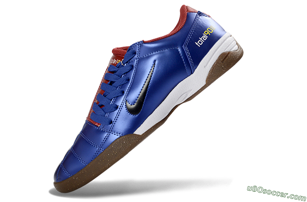 Nike Total 90 III IC Indoor & Futsal Soccer Shoes - Blue/Rust/Golden 6