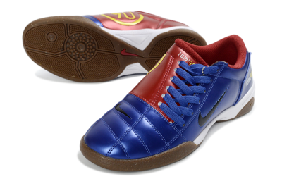 Nike Total 90 III IC Indoor & Futsal Soccer Shoes - Blue/Rust/Golden