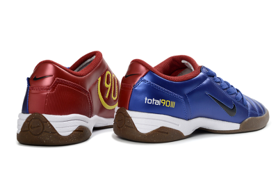 Nike Total 90 III IC Indoor & Futsal Soccer Shoes - Blue/Rust/Golden