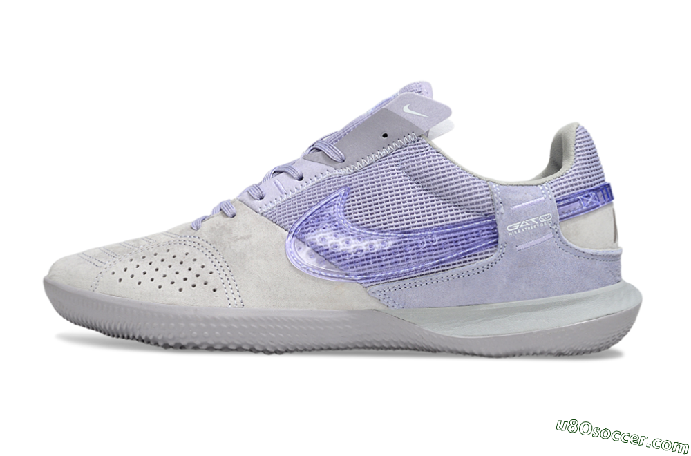 Nike Street Gato IC Indoor & Futsal Soccer Shoes - Purple/Lavender Mist/Silvery Gray 2