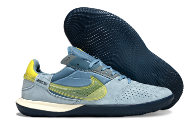 Nike Street Gato IC Indoor & Futsal Soccer Shoes - Blue/Soft Blue/Sunny Yellow