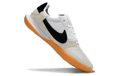 Nike Street Gato IC Indoor & Futsal Soccer Shoes - White/Black/Orange