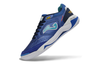 Joma Top Flex IC Indoor & Futsal Soccer Shoes - Blue/Aqua Blue/Cobalt Blue