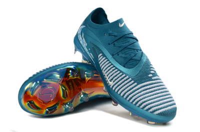 Nike Phantom 6 Elite Low FG Firm Ground Soccer Cleats - Teal/Oceanic Teal/Silver Mist