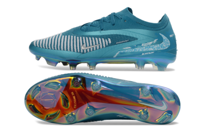 Nike Phantom 6 Elite Low FG Firm Ground Soccer Cleats - Teal/Oceanic Teal/Silver Mist
