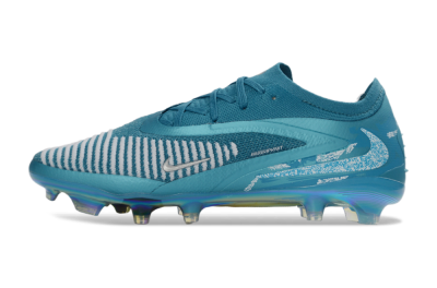 Nike Phantom 6 Elite Low FG Firm Ground Soccer Cleats - Teal/Oceanic Teal/Silver Mist