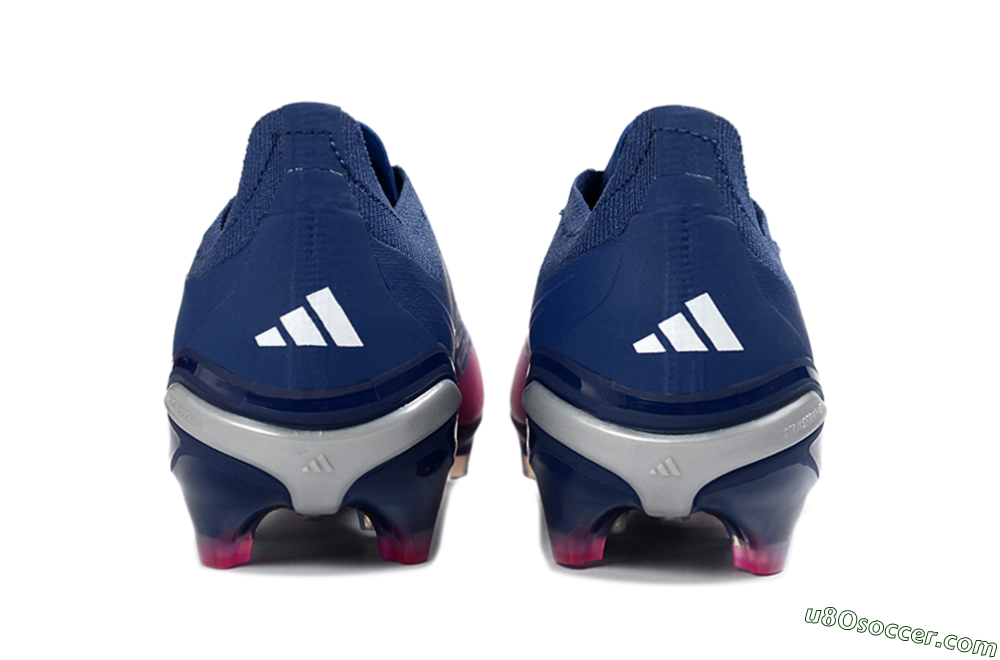 Adidas Predator 26 Elite FG Firm Ground Soccer Cleats - Navy/Electric Pink/Deep Blue 5