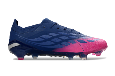 Adidas Predator 26 Elite FG Firm Ground Soccer Cleats - Navy/Electric Pink/Deep Blue