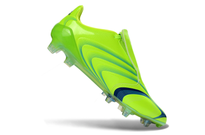 Adidas F50 Elite FG Firm Ground Soccer Cleats - Green/Electric Green/Blue Accent