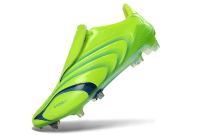 Adidas F50 Elite FG Firm Ground Soccer Cleats - Green/Electric Green/Blue Accent