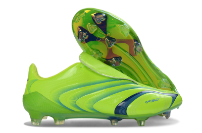 Adidas F50 Elite FG Firm Ground Soccer Cleats - Green/Electric Green/Blue Accent
