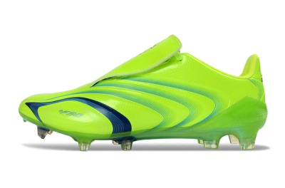 Adidas F50 Elite FG Firm Ground Soccer Cleats - Green/Electric Green/Blue Accent