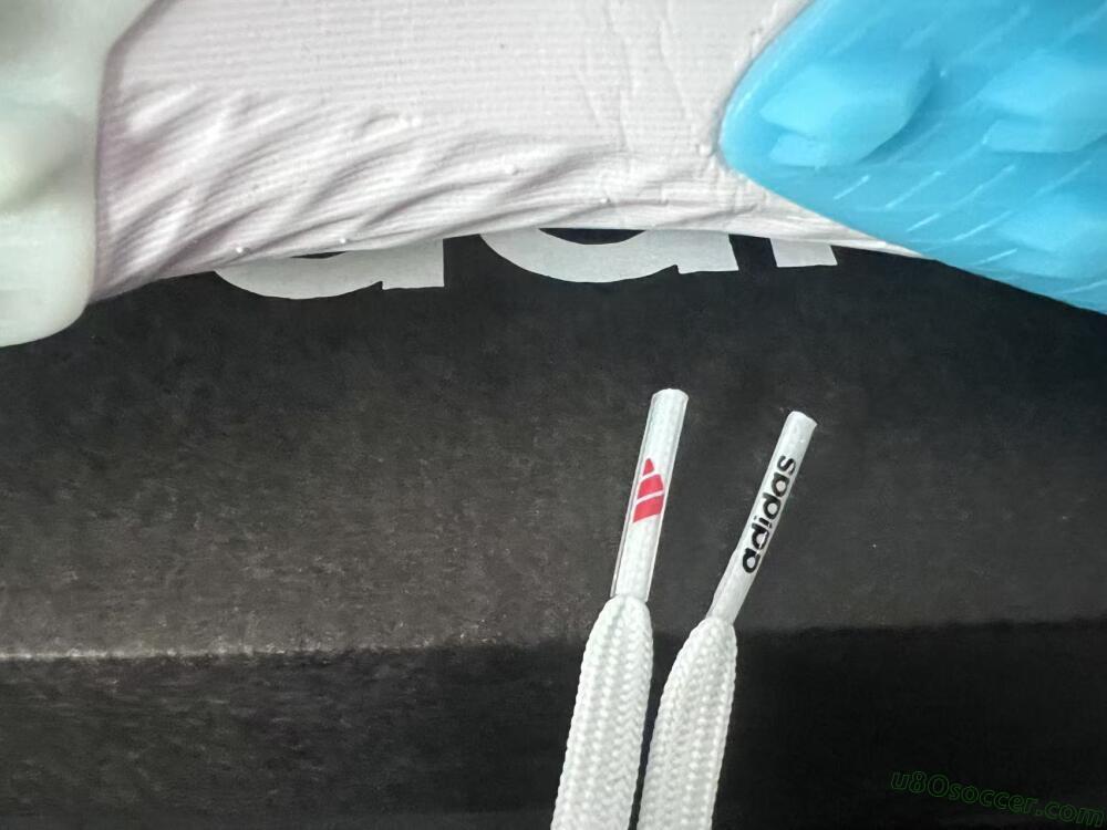 Adidas F50 Elite Laceless FG Firm Ground Soccer Cleats - White/Neon Yellow/Iridescent Blue