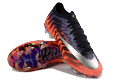 Nike Air Zoom Mercurial Vapor 16 Elite FG Firm Ground Soccer Cleats - Orange/Fiery Sunset/Abyssal Blue