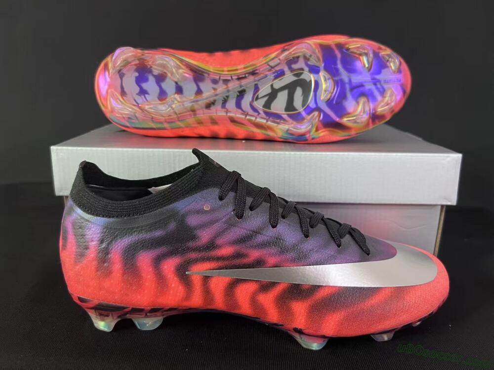 Nike Air Zoom Mercurial Vapor 16 Elite FG Firm Ground Soccer Cleats - Orange/Fiery Sunset/Abyssal Blue