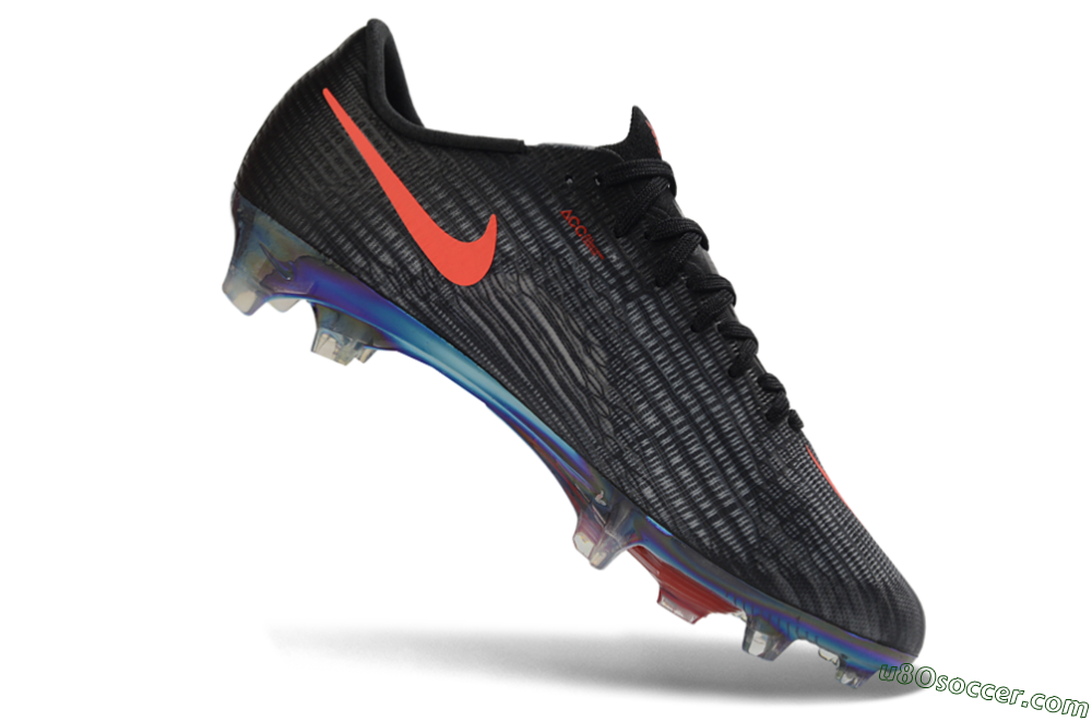 Nike Air Zoom Mercurial Superfly 11 FG Firm Ground Soccer Cleats - Black/Vibrant Orange/Rainbow Burst 4