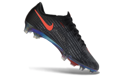Nike Air Zoom Mercurial Superfly 11 FG Firm Ground Soccer Cleats - Black/Vibrant Orange/Rainbow Burst