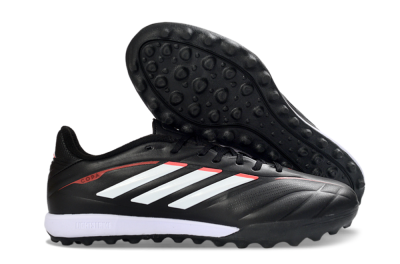 Adidas Copa Pure 2+ Elite TF Artificial Turf Soccer Shoes - Black/White/Crimson