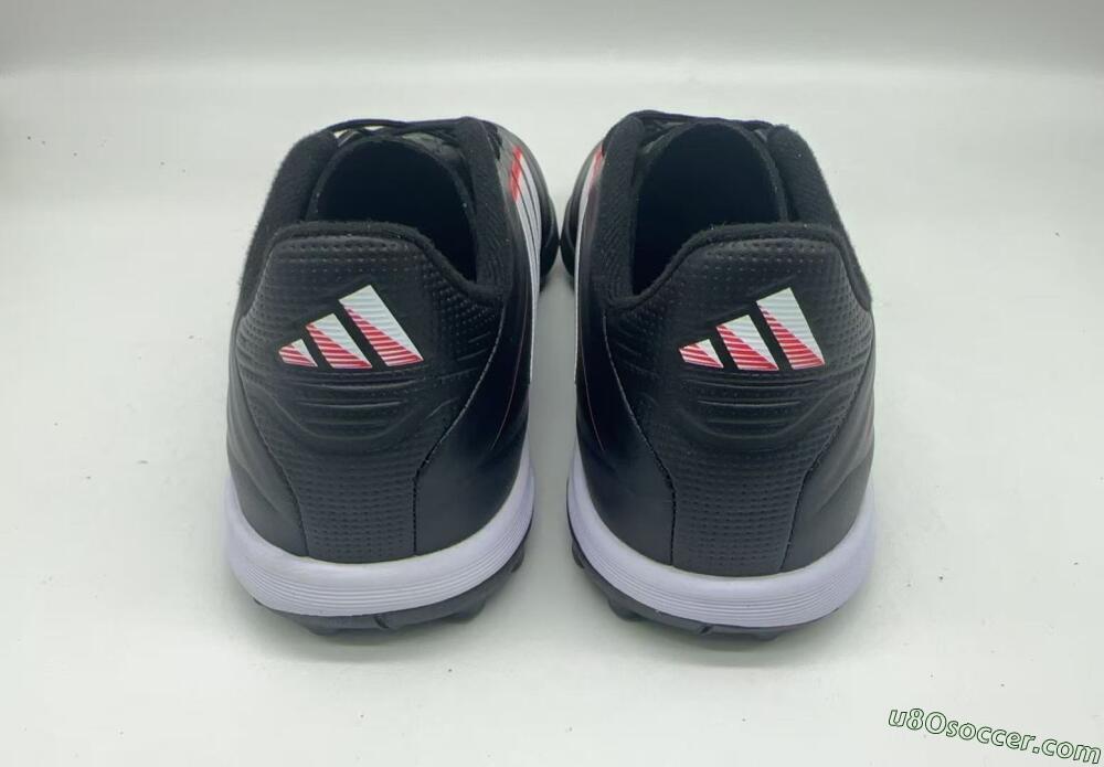 Adidas Copa Pure 2+ Elite TF Artificial Turf Soccer Shoes - Black/White/Crimson