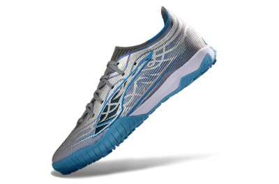 Puma Ultra Ultimate TF Artificial Turf Soccer Shoes - Gray/Sky Blue/Silver