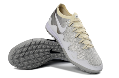 Patta United x Nike Air Zoom Mercurial Vapor 16 Elite TF Artificial Turf Soccer Shoes - Silver/Black/Silver