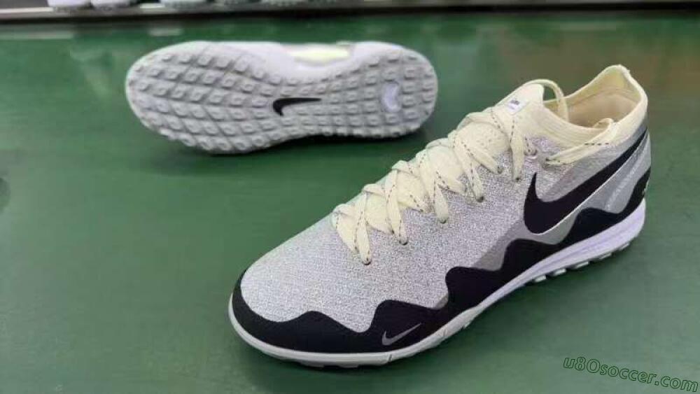 Patta United x Nike Air Zoom Mercurial Vapor 16 Elite TF Artificial Turf Soccer Shoes - Silver/Black/Silver